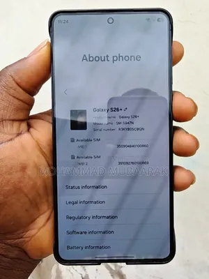 Samsung Galaxy S26+ 256 GB Black