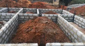 Land With Substructure for an Apartment