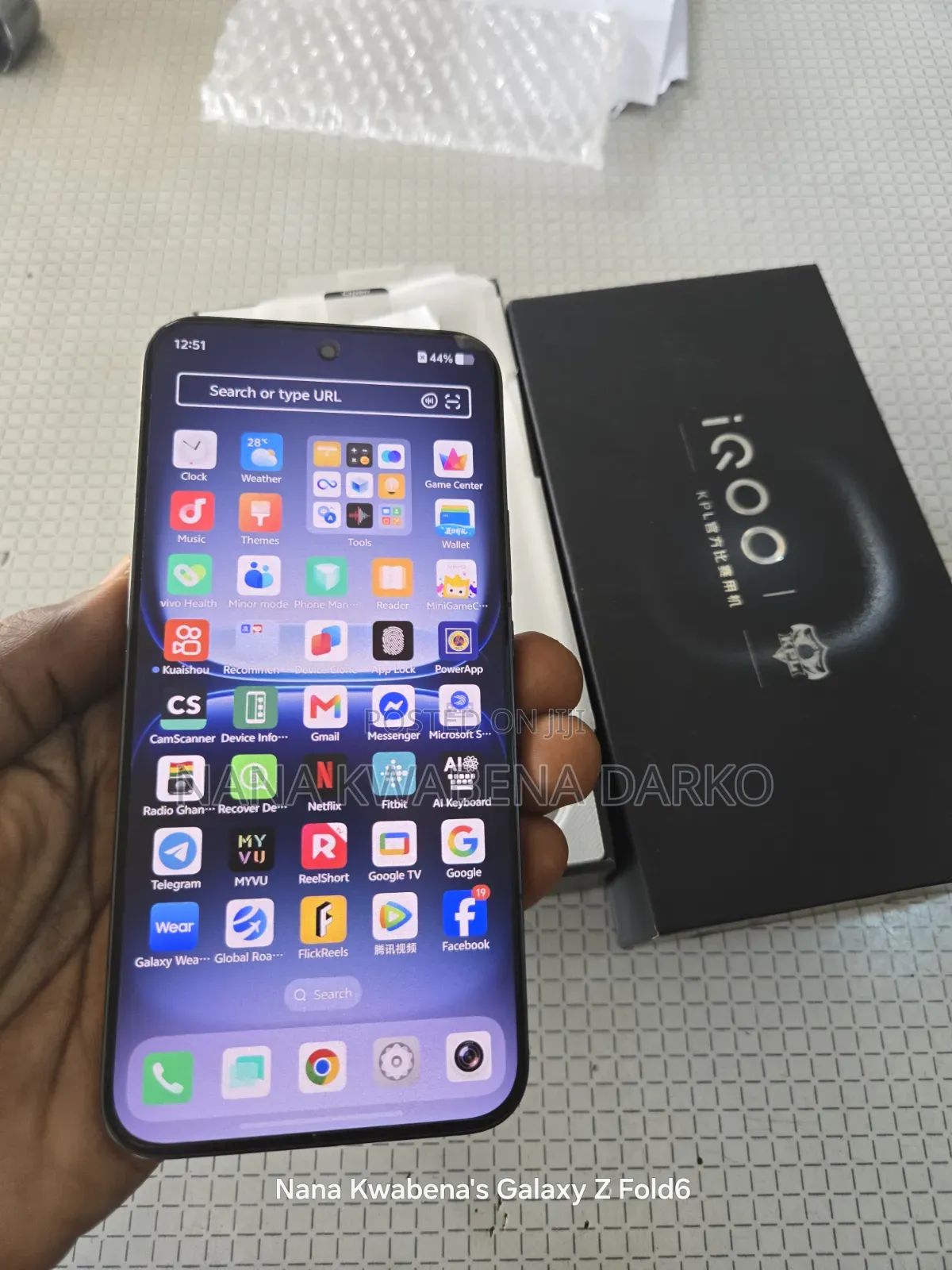 Vivo iQOO 15 256 GB Black