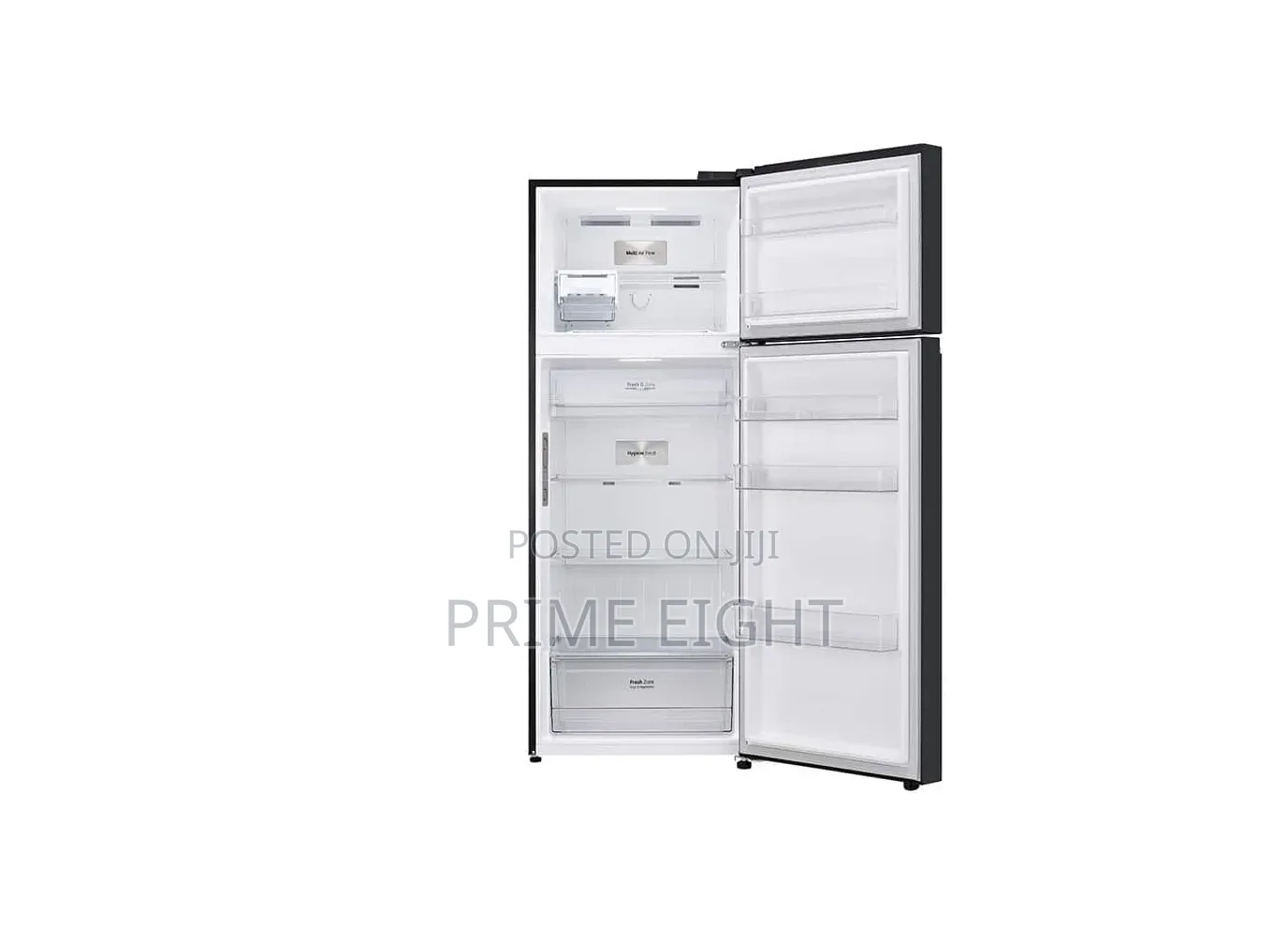 LG GN-F452PFAQ 473L Top-Freezer Refrigerator in Essence Matt Black