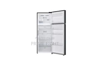 LG GN-F452PFAQ 473L Top-Freezer Refrigerator in Essence Matt Black
