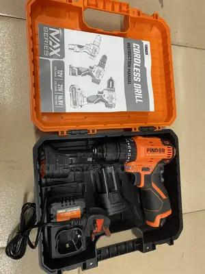 Finder 16.8V Cordless Impact Drill Set(MAX Series)-With 83 Accessories