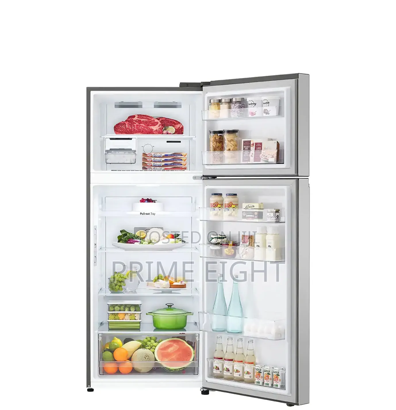 LG GN-F392PFAK 423-Liter Top-Freezer Refrigerator Indoor Auto Icemaker