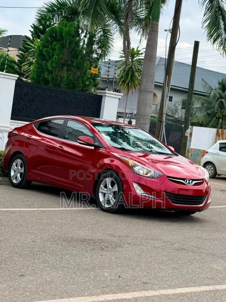 Hyundai Elantra 2016 Red