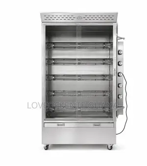 Gas Chicken Rotisserie Cabinet Oven 8 Spit 40 Chickens KY8B
