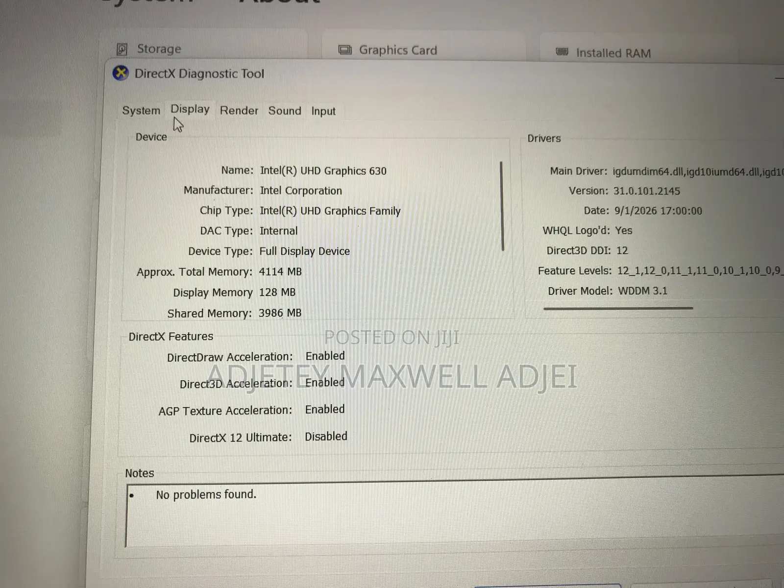 Laptop Dell Latitude 5501 8GB Intel Core i5 SSD 256GB
