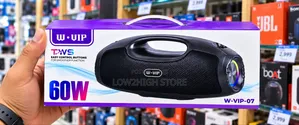 W-Vip-07 60W Deep Bass Bluetooth Boombox Speaker - Low2High