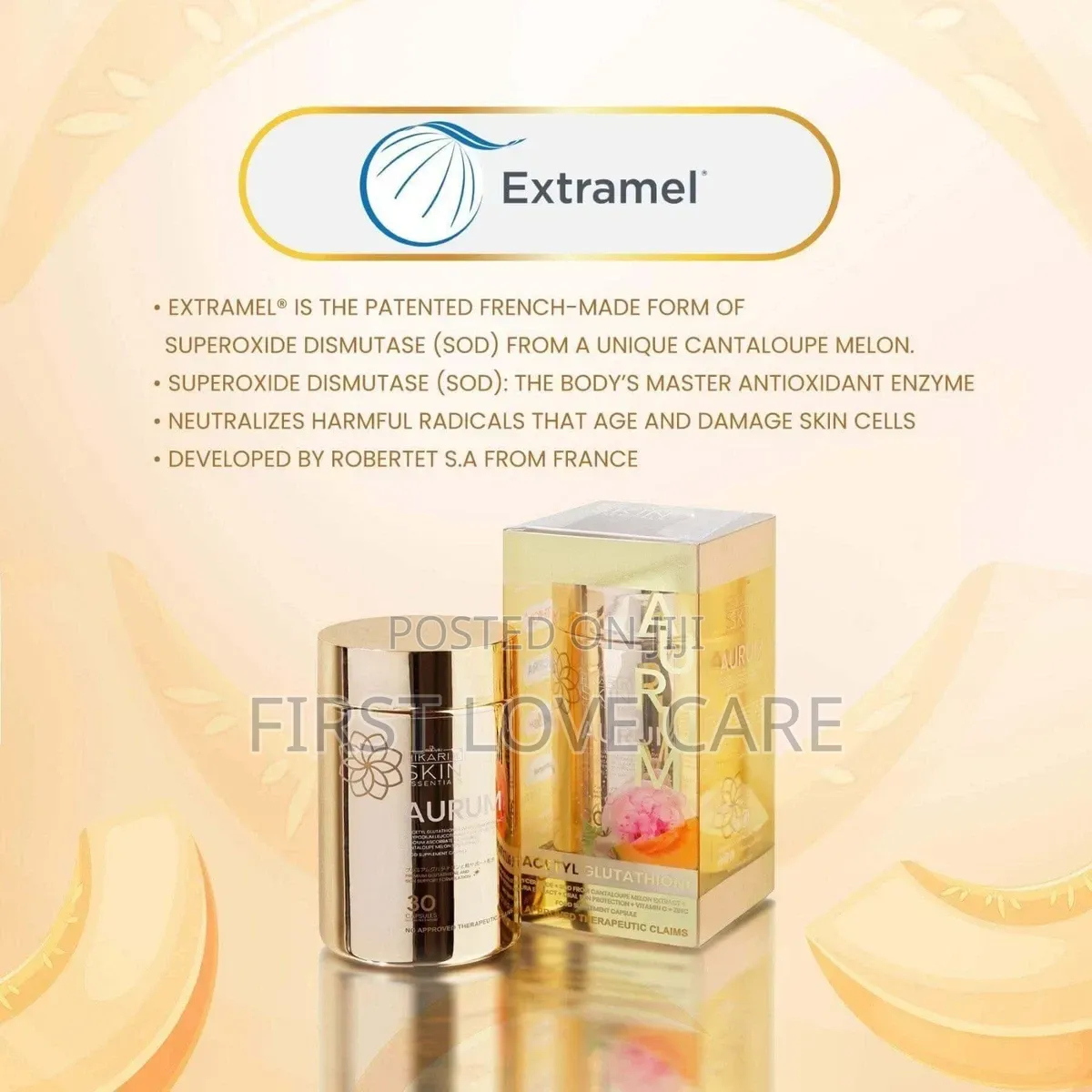 Ikari Aurum S-Acetyl Glutathione Sakura White Tomato Ceramide 30cap