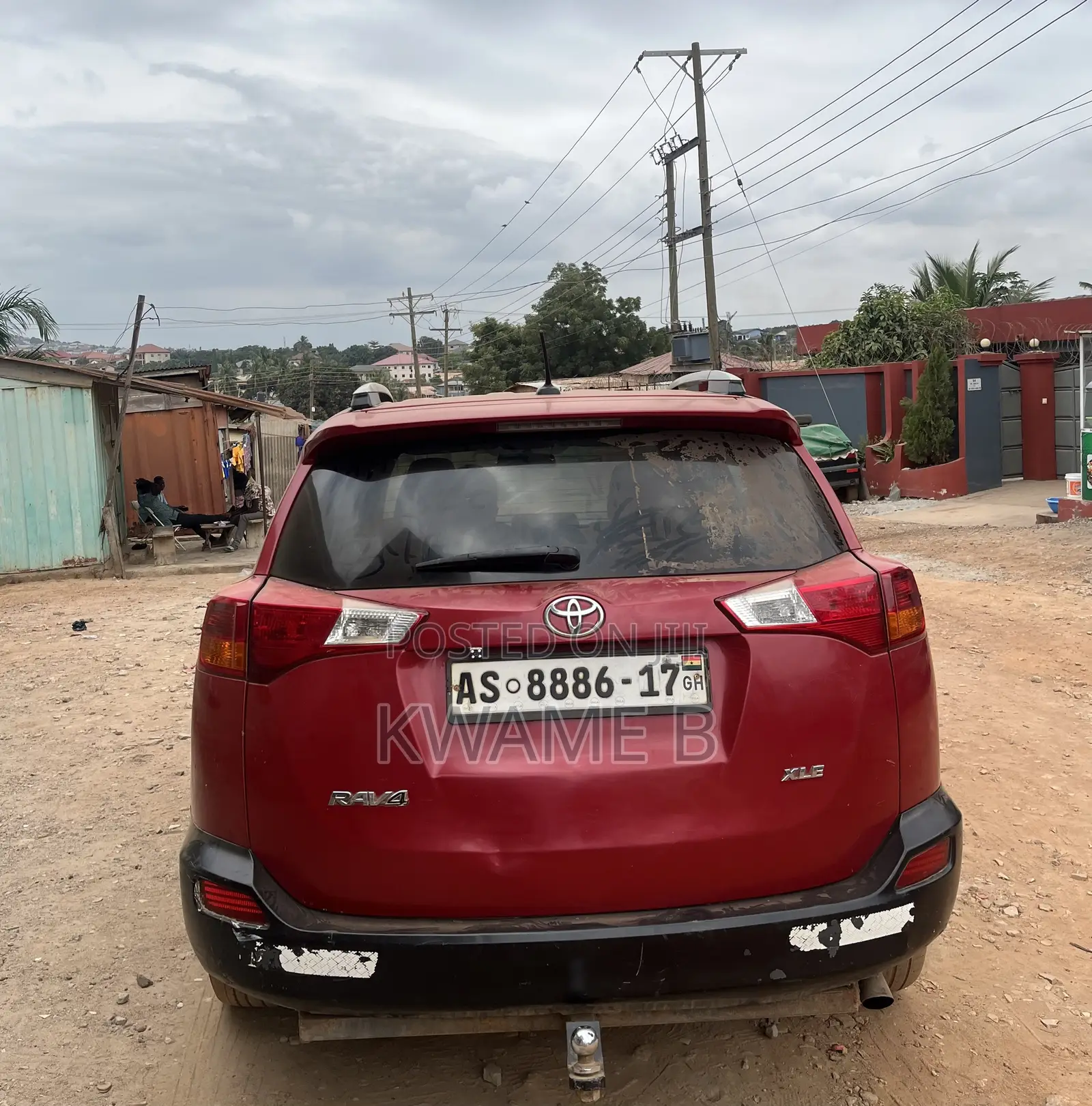 Toyota RAV4 LE 4dr SUV AWD (2.5L 4cyl 6A) 2015 Red