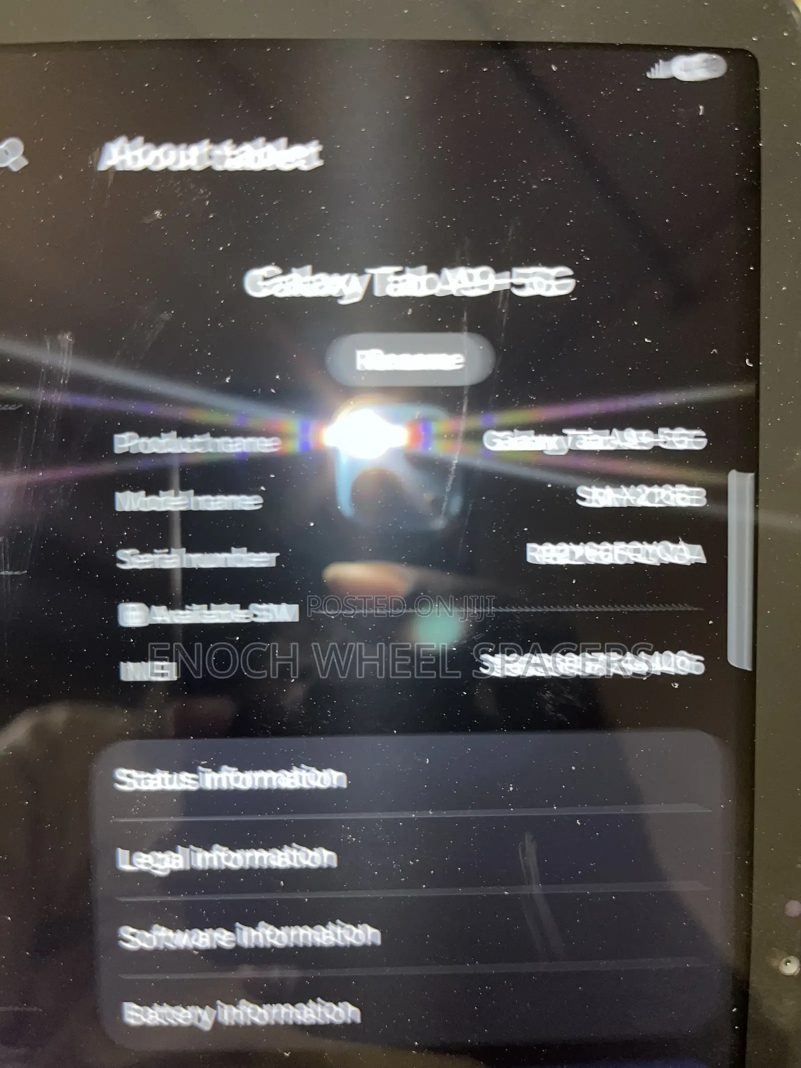 New Samsung Galaxy Tab A9+ 64 GB Black