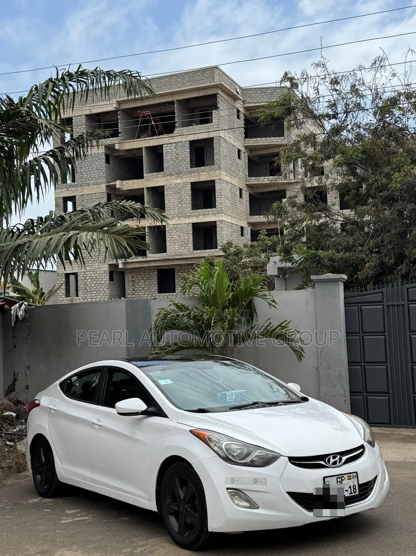 Hyundai Elantra 2013 White