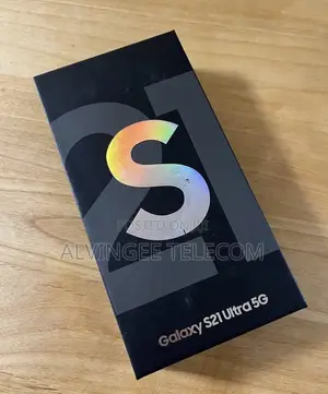 New Samsung Galaxy S21 Ultra 5G 128 GB Black