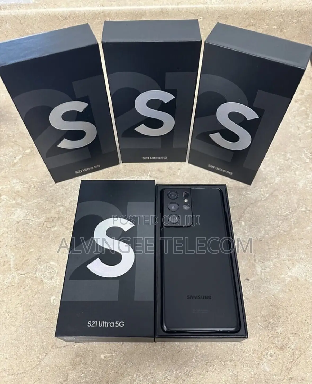 New Samsung Galaxy S21 Ultra 5G 128 GB Black