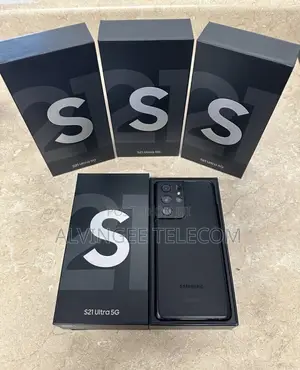 New Samsung Galaxy S21 Ultra 5G 128 GB Black