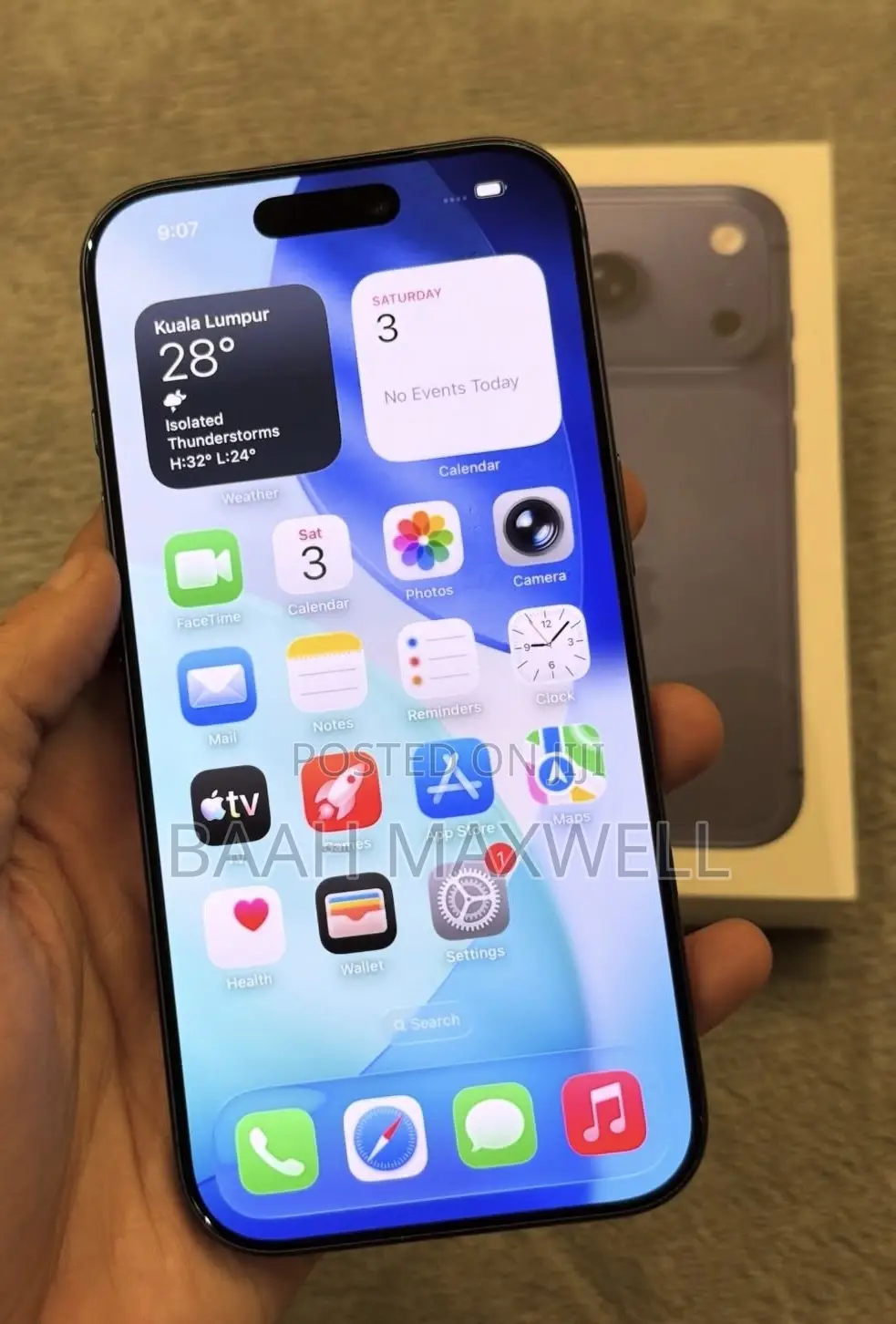 Apple iPhone 17 Pro Max 256 GB Blue