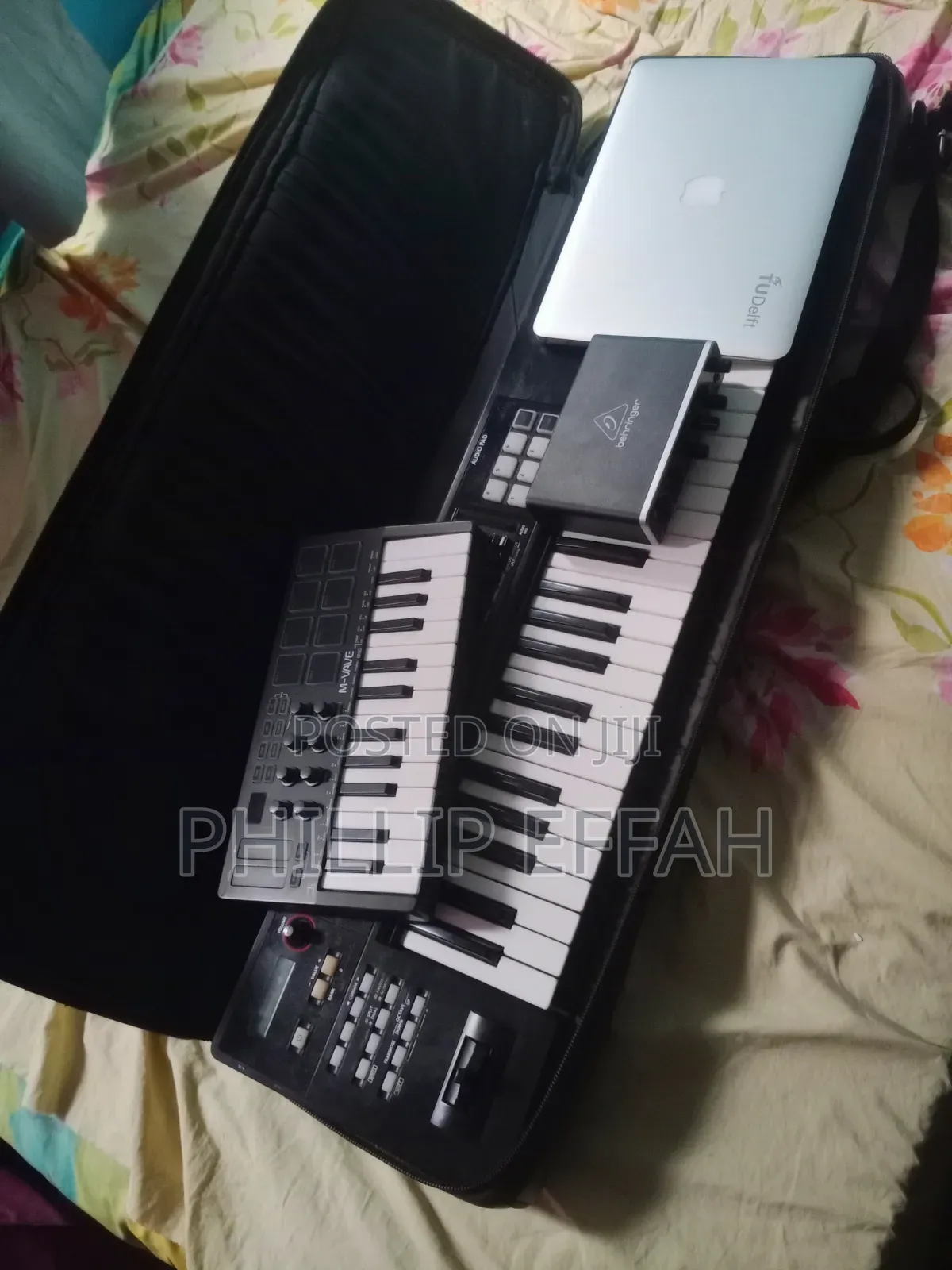 Roland XPS 10 With MacBook Air and a Behringer Sound Card