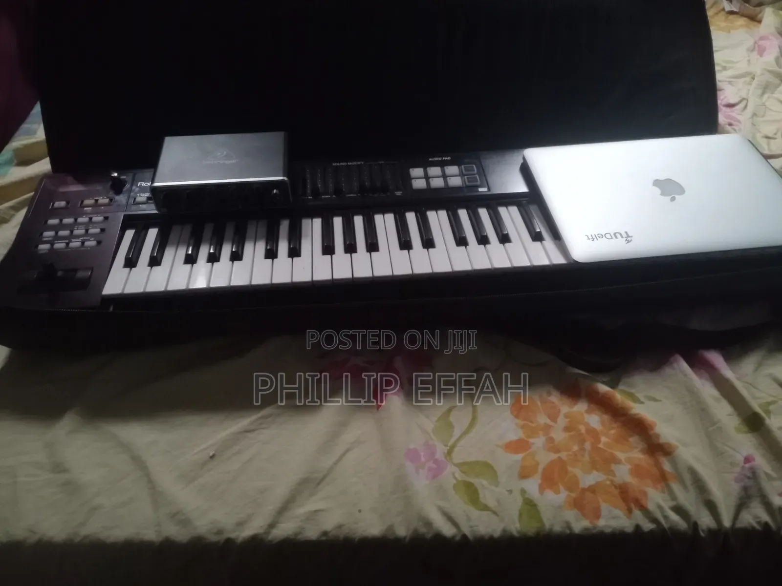 Roland XPS 10 With MacBook Air and a Behringer Sound Card
