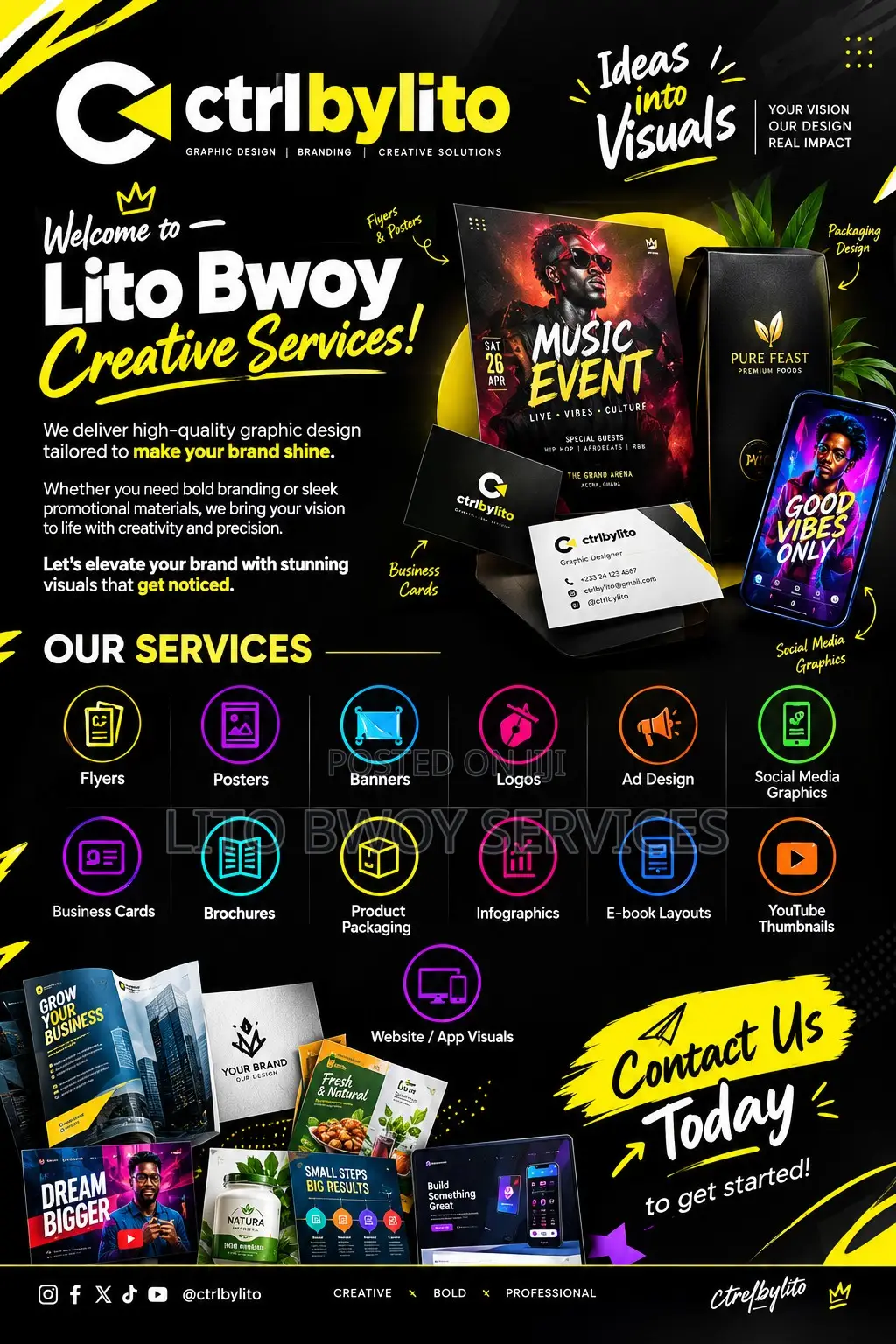 Professional Graphic Designer | Logos, Flyers & Branding