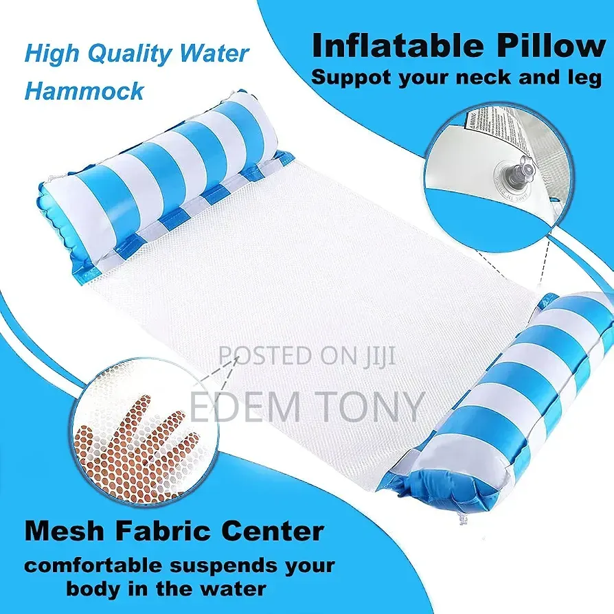 Inflatable Pool Hammock, 2-in-1
