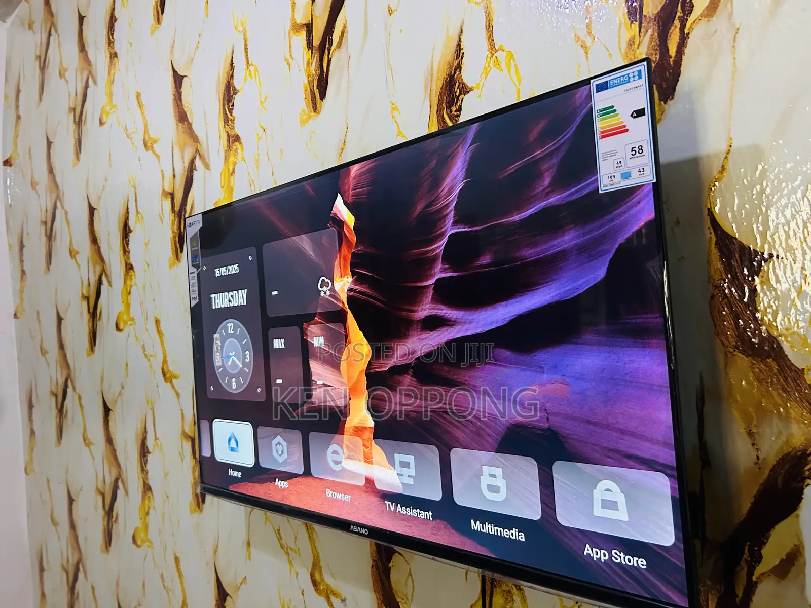 Asano Smart TV 43 Inches