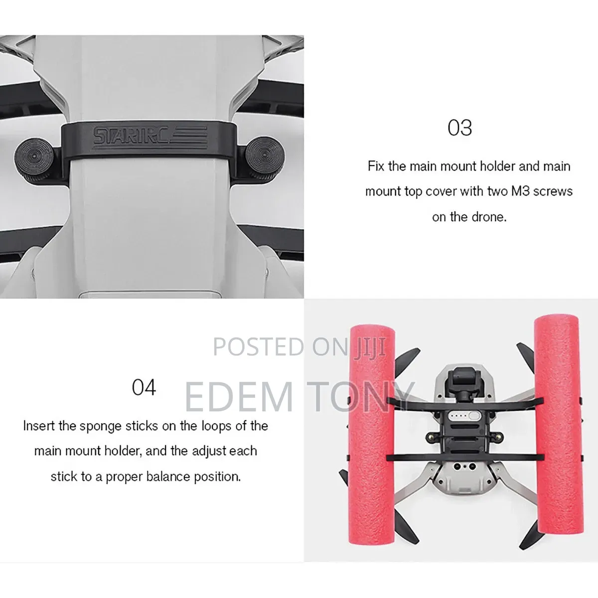 Multi-Purpose Floating Kit for DJI Mavic Mini 2 Drones