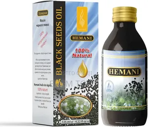 Hemani Black Seed Oil 125ml, Cold-Pressed Nigella Sativa (Kalonji)