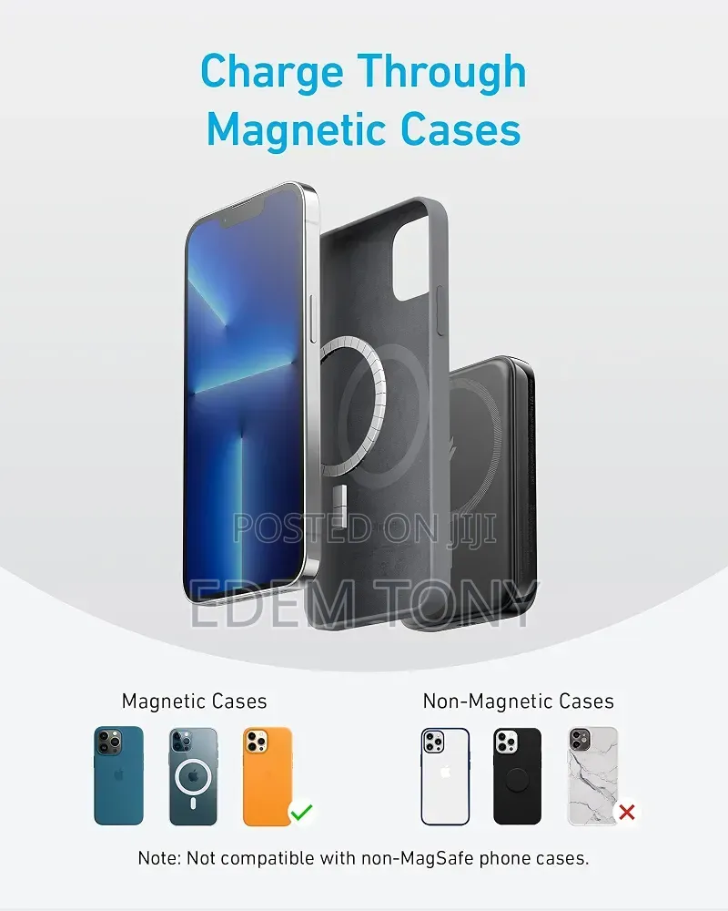 Anker Power Bank, 321 Magnetic Battery,PowerCore Magnetic 5,000mAh