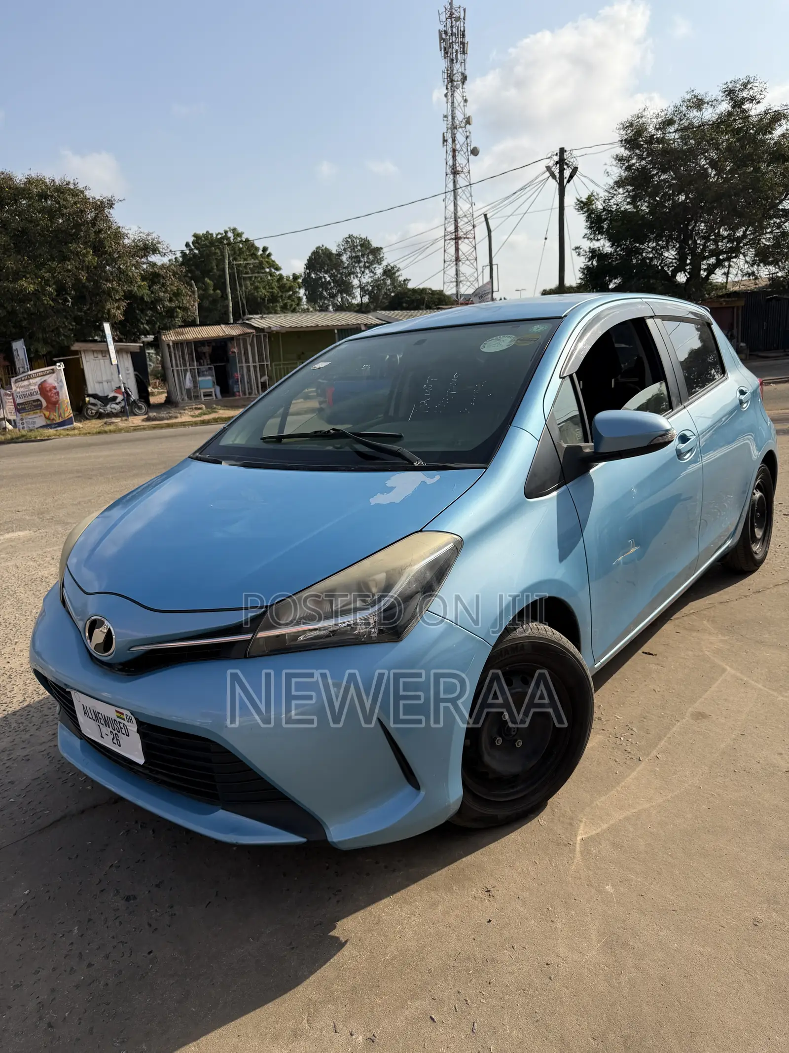 Toyota Vitz 1.3 FWD 5dr 2014 Blue
