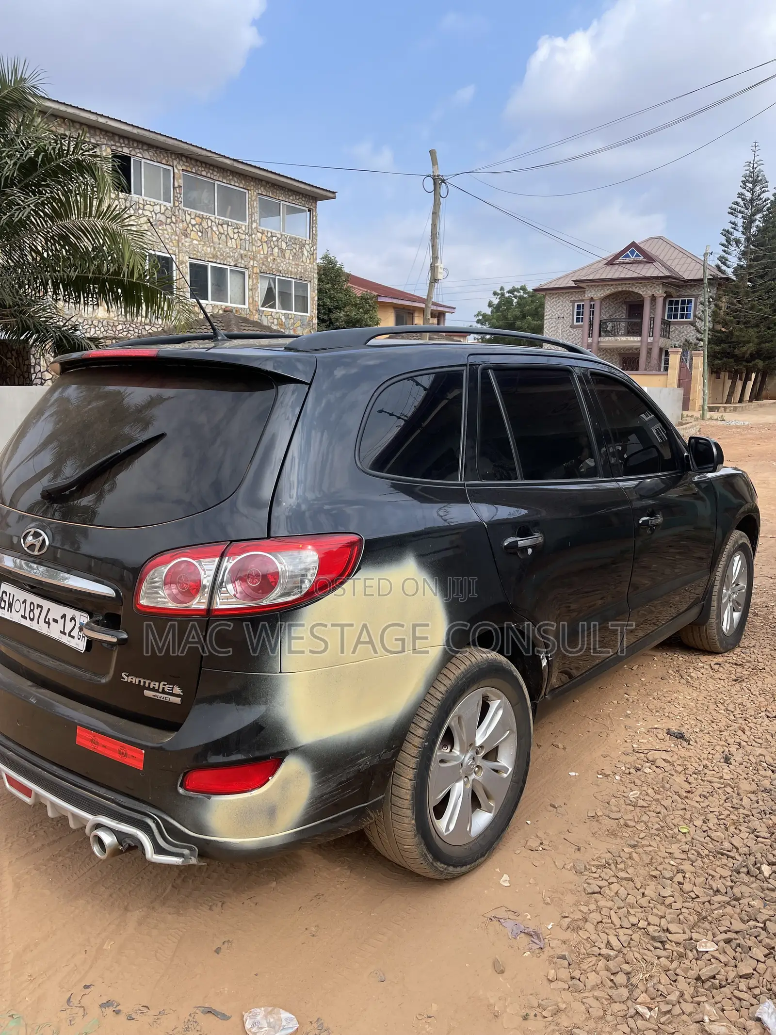 Hyundai Santa Fe Limited 2012 Black