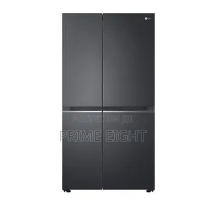 LG 674L Side-by-Side Refrigerator (GC-B257KQJW) Frost-Free