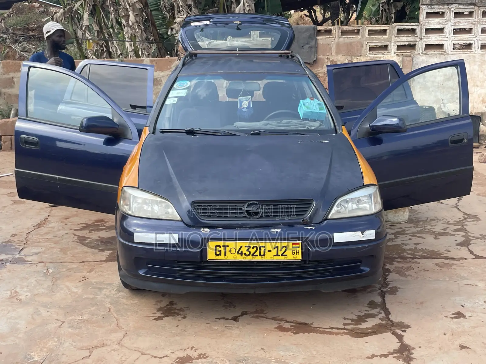 Opel Astra 2002 Blue