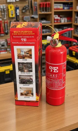 TE 1kg ABC Dry Powder Fire Extinguisher – Multi-Purpose Fire Safety