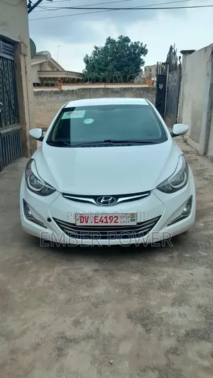 Hyundai Elantra 2013 White