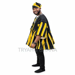 Black-White and Yellow Fugu Smock for Everyday Wear-Tryahu Deals