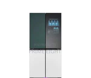 LG 617L MoodUPTM Multi-Door Fridge Freezer(GMV960NNME) LED Door Panels