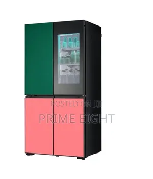 LG 617L MoodUPTM Multi-Door Fridge Freezer W/ InstaView (GMV960NNME)