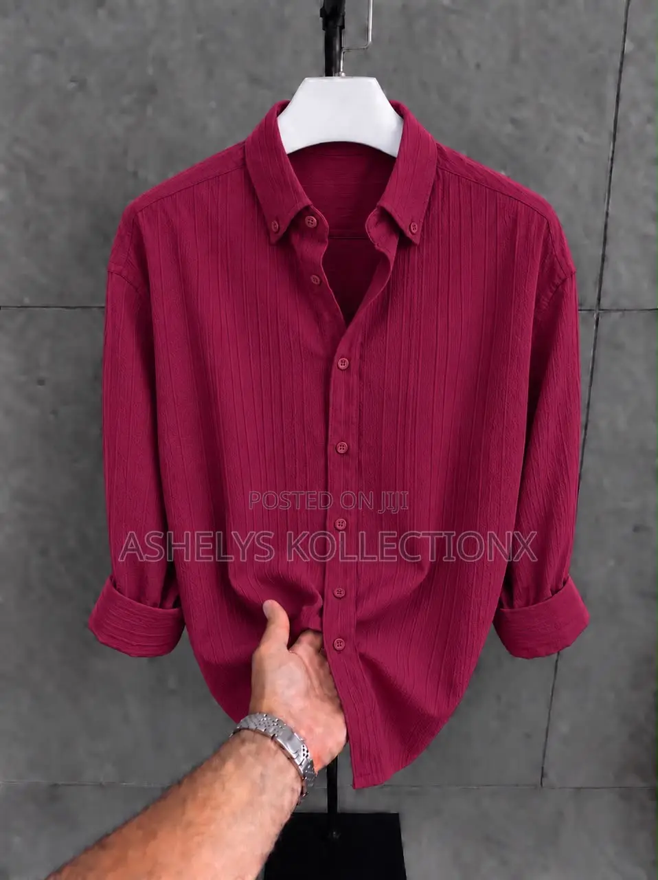 Quality Detailed Pleated Shirts