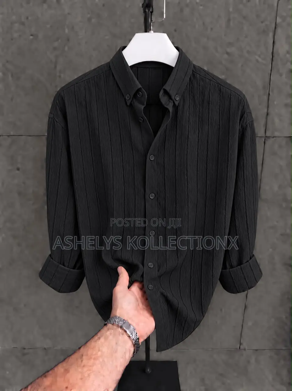 Quality Detailed Pleated Shirts