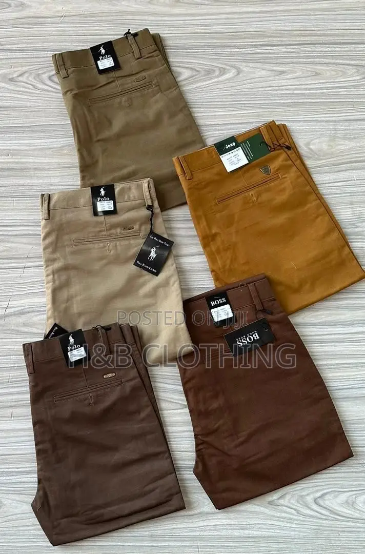 Mens Non Stretch Khaki
