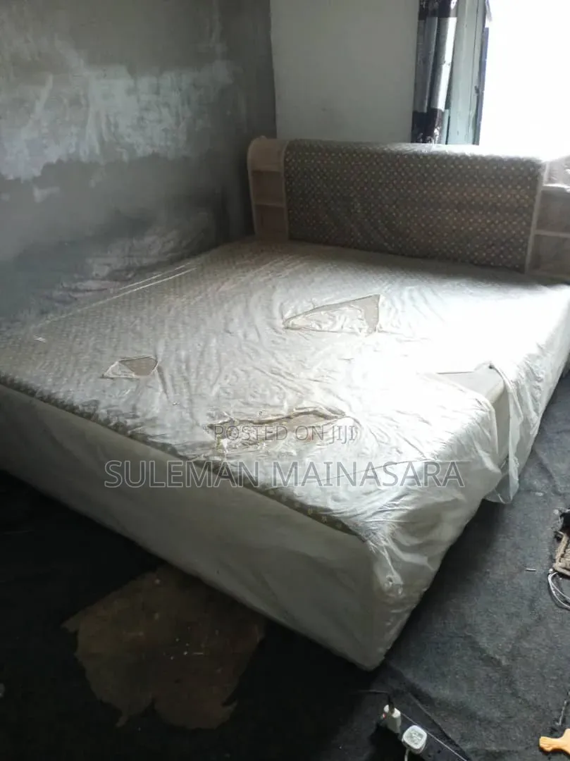 King-Size Bed Wooden