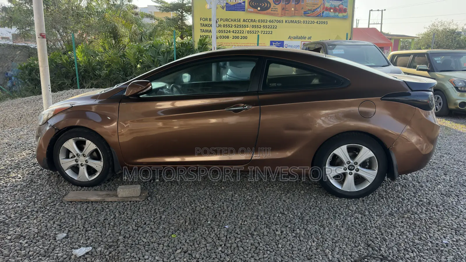 Hyundai Elantra GS Coupe FWD (1.8L 4cyl 6A) 2013 Brown