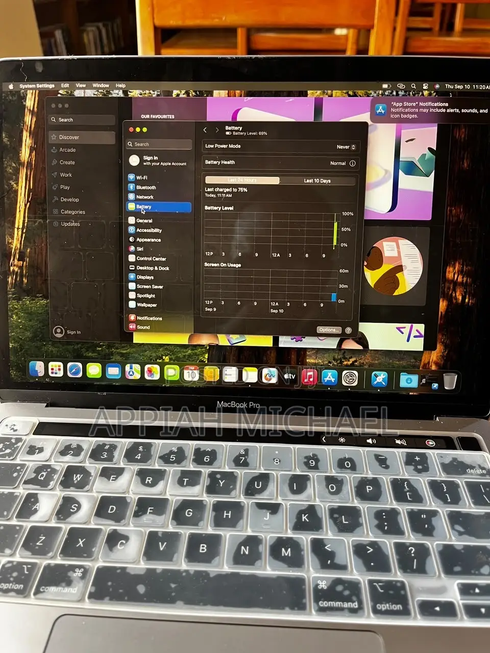 Laptop Apple MacBook Air 2022 M2 8GB Intel Core i5 SSD 256GB