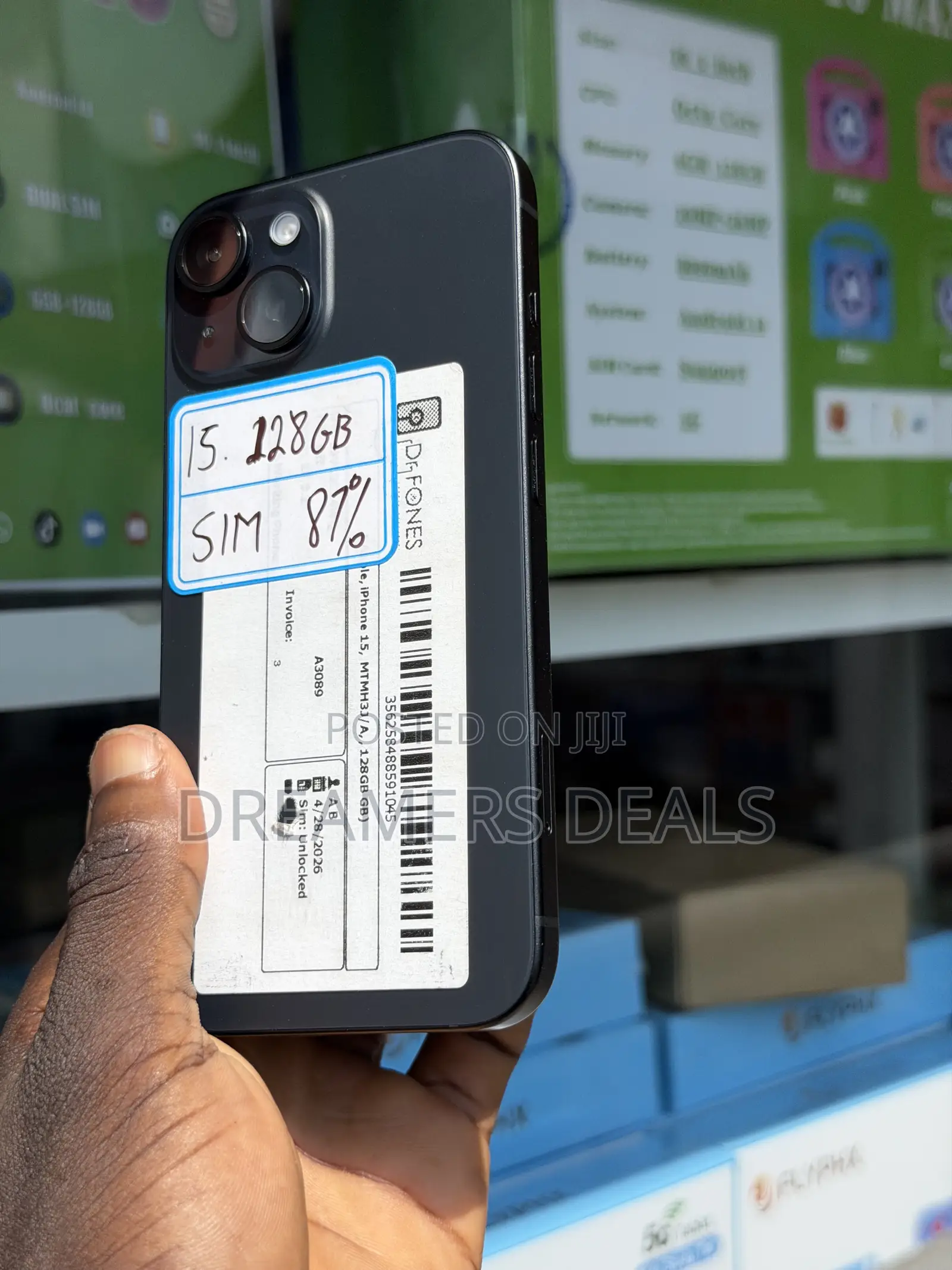 Apple iPhone 15 128 GB Black