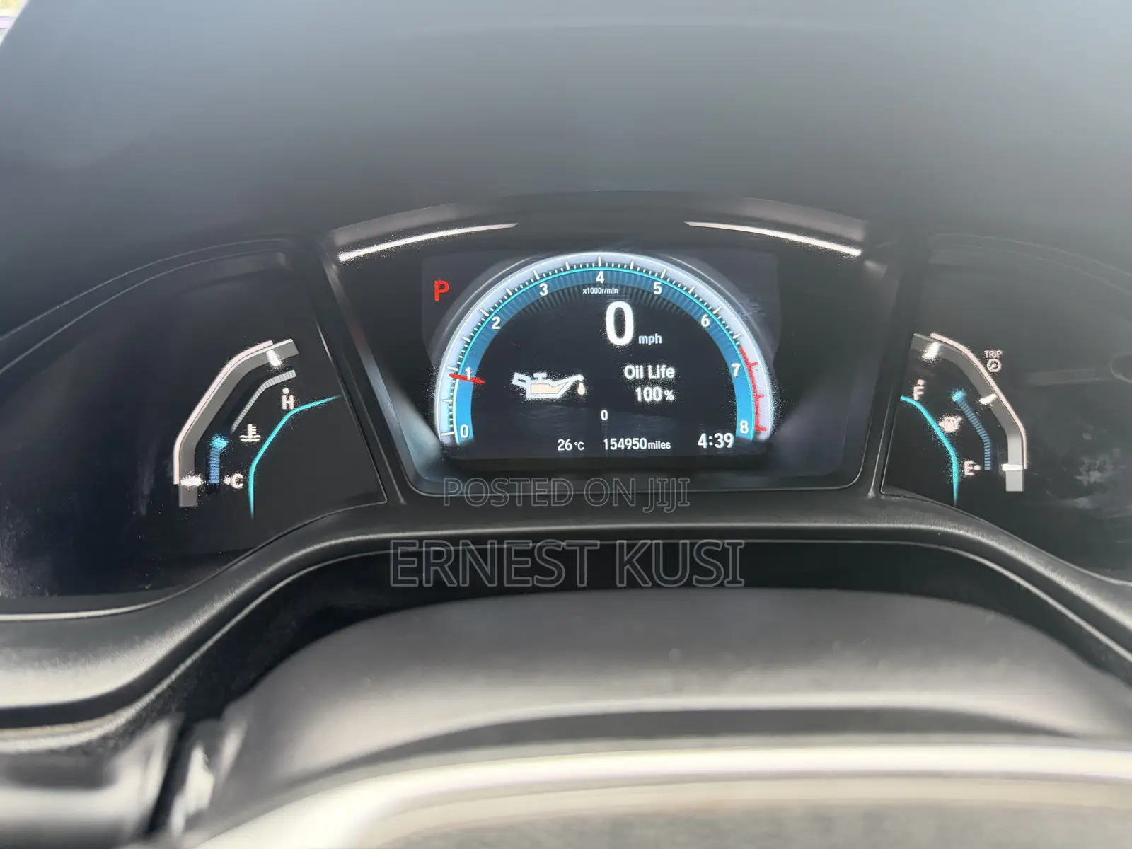 Honda Civic LX 4dr Sedan (2.0L 4cyl) 2016 White