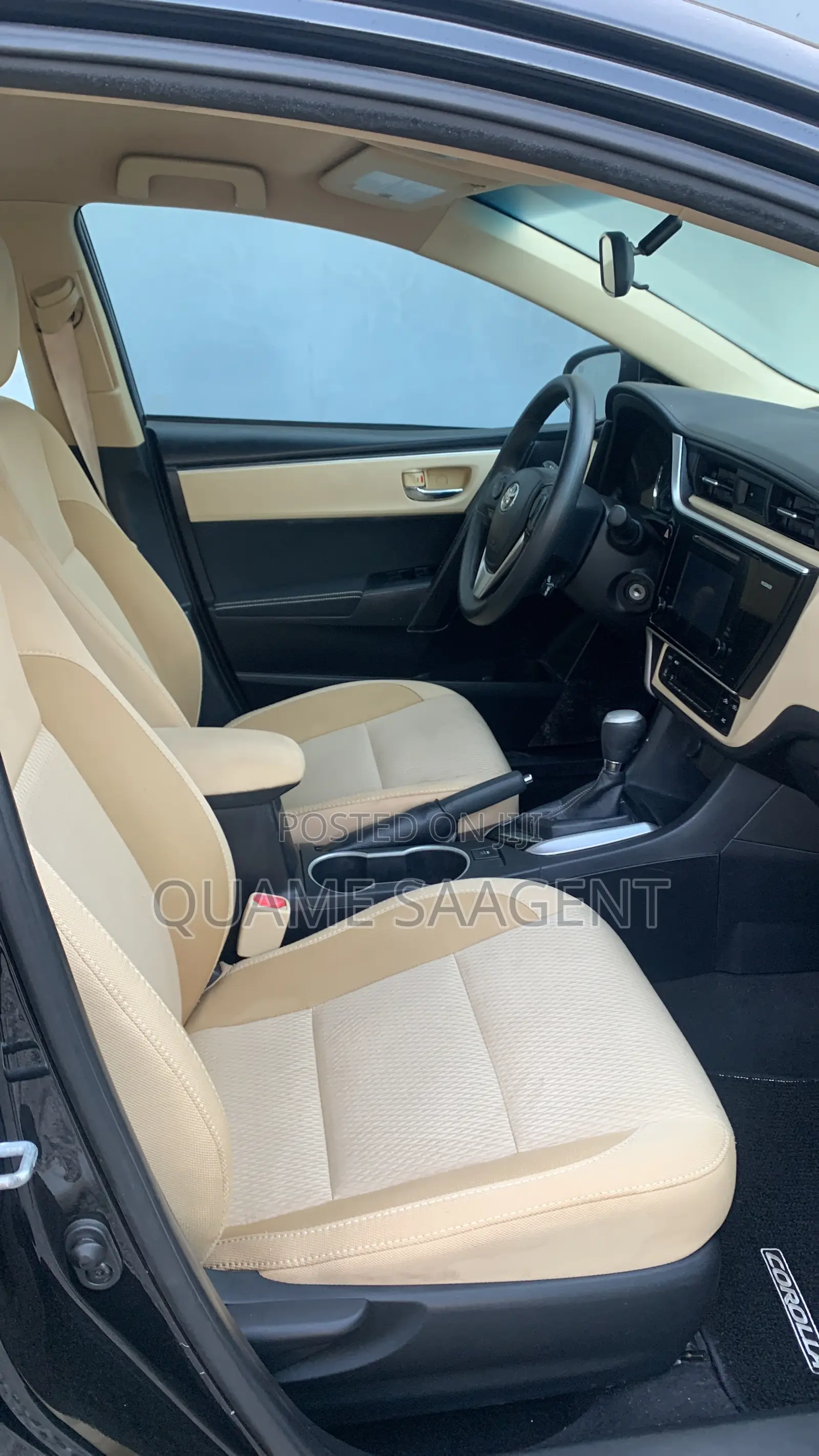 Toyota Corolla L 4dr Sedan (1.8L 4cyl CVT) 2017 Black