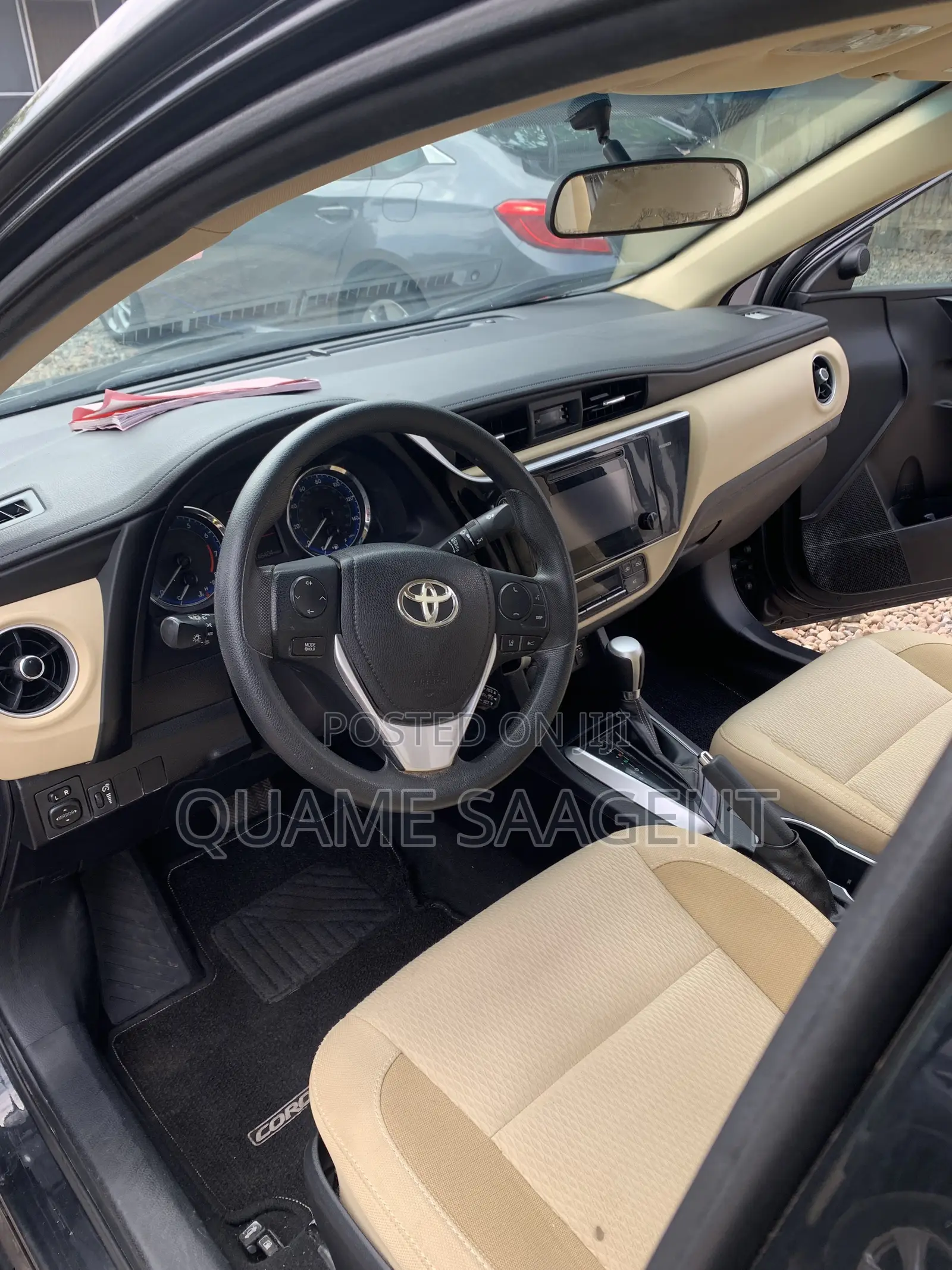 Toyota Corolla L 4dr Sedan (1.8L 4cyl CVT) 2017 Black
