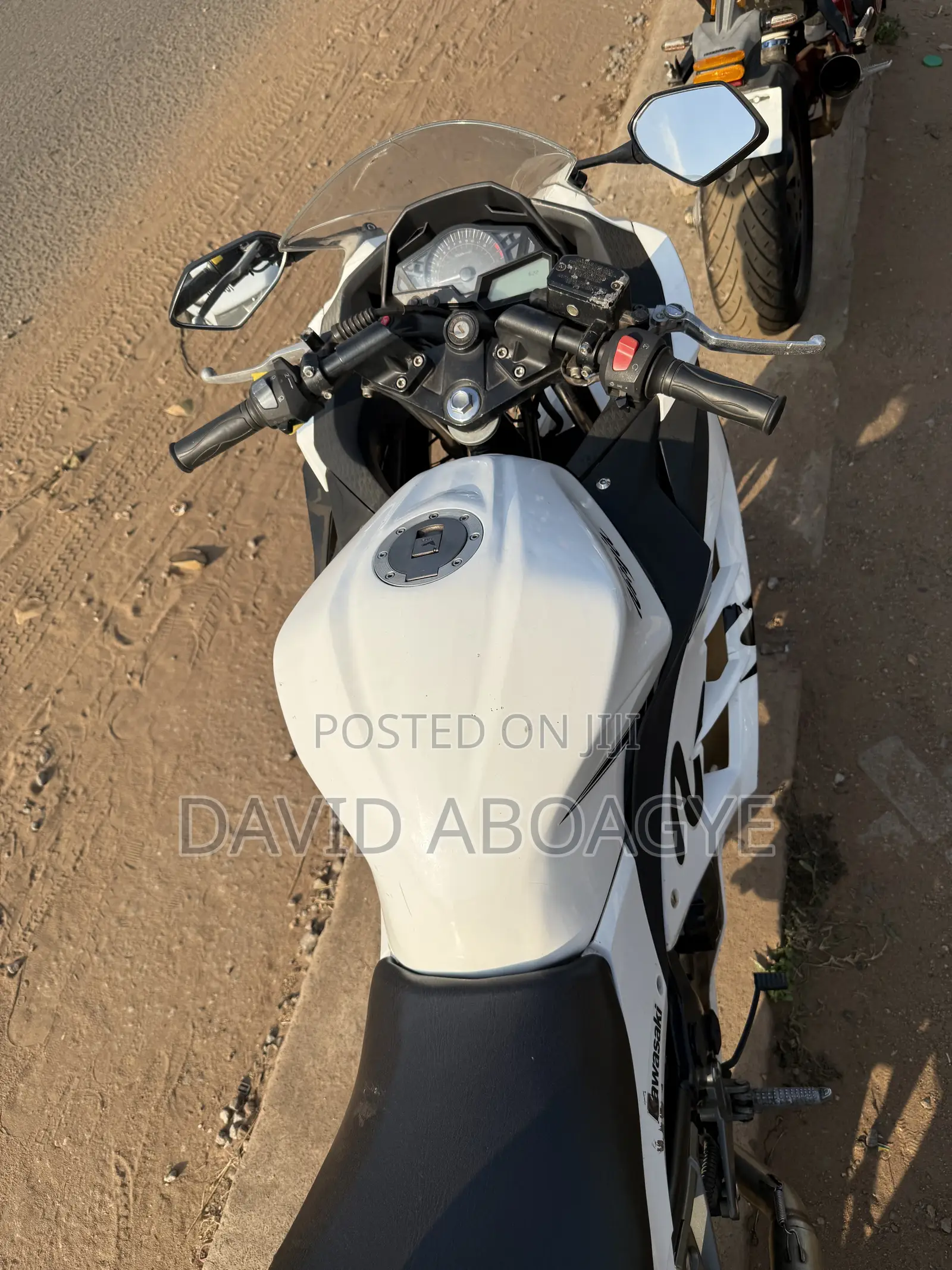Kawasaki Ninja 300 2017 White