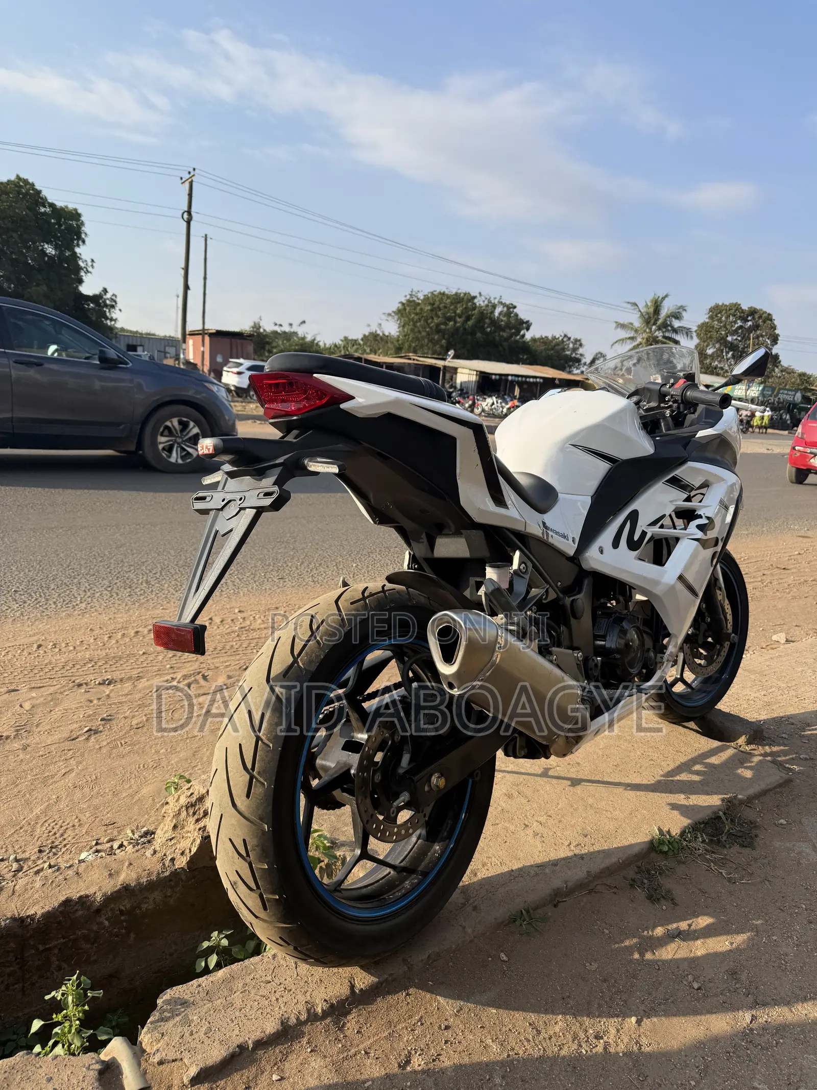 Kawasaki Ninja 300 2017 White