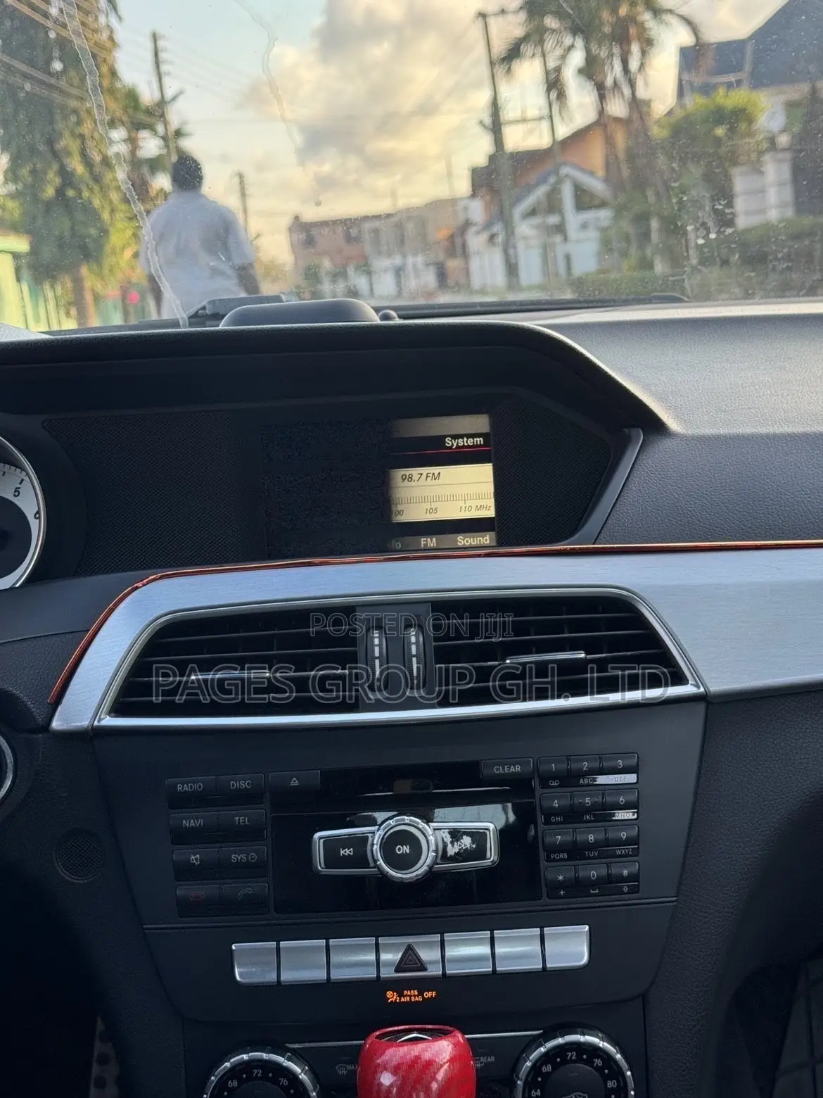 Mercedes-Benz C250 2014 Red