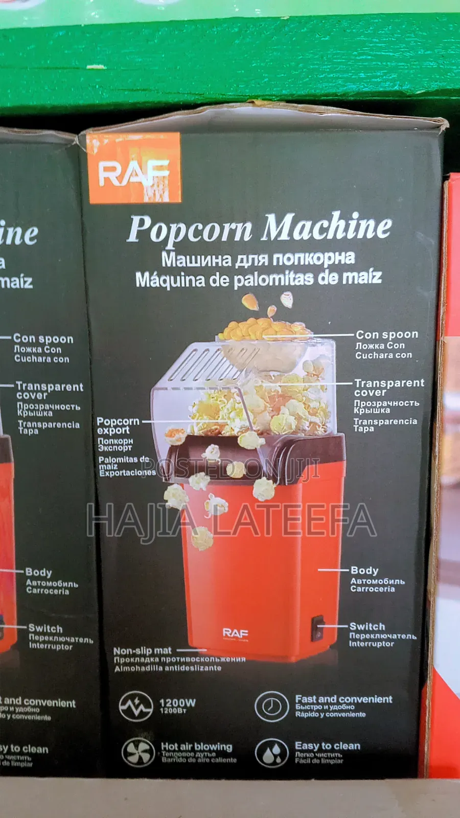 Portable Popcorn Maker